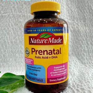 Vitamin Tổng Hợp Cho Bầu Prenatal Mỹ Mẫu Mới 2024