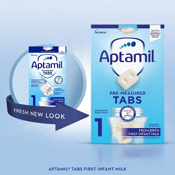 Sữa Aptamil Anh số 1 dạng thanh