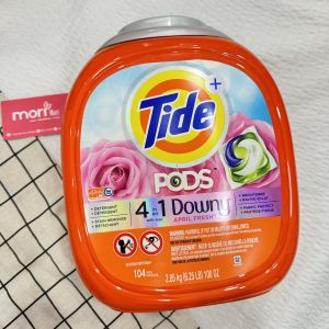 Viên giặt Tide Pods 4in1 Downy hương hoa hồng, 104 viên