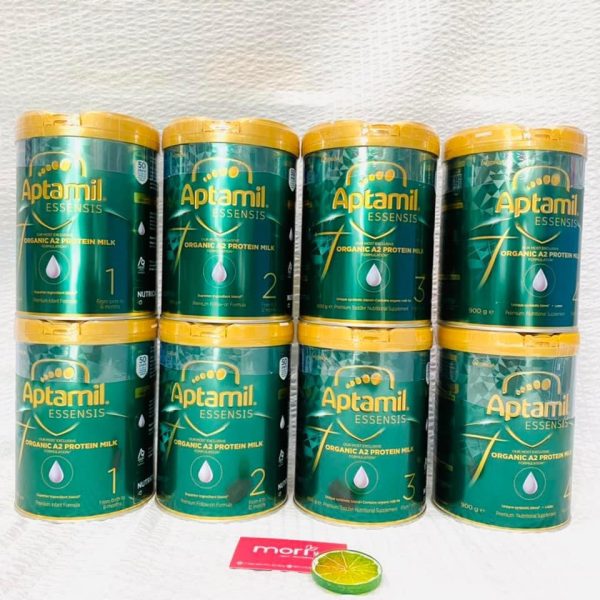 Sữa Aptamil Essensis Organic A2 Protein Đủ Số