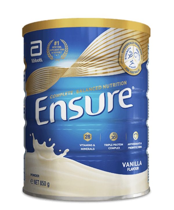 Sữa Bột Ensure Úc 850g