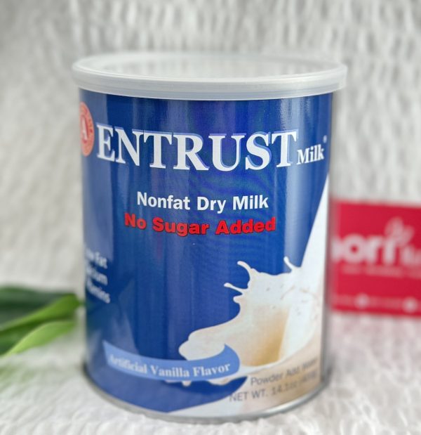 Sữa Entrust Mỹ Không Đường 400g