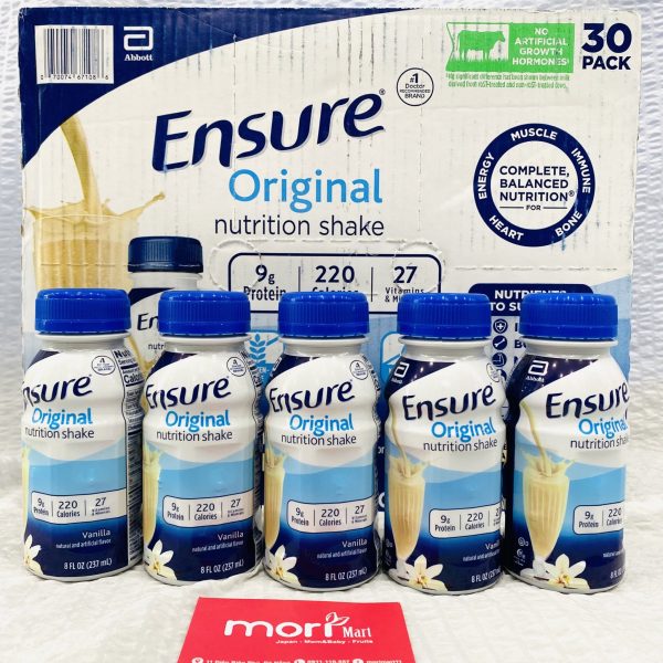 Sữa Nước Ensure Mỹ Orriginal Nutrition shake Thùng 30 Chai