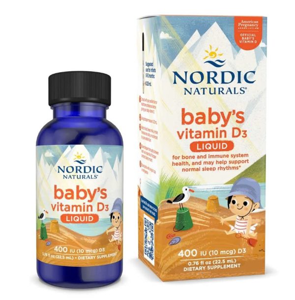 Vitamin D3 Liquid Nordic Natural's 400IU