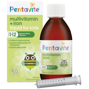 Siro Pentavite Vitamin Tổng hợp + Sắt 200ml Úc