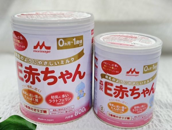 Sữa Morinaga E Akachan Lon 800g