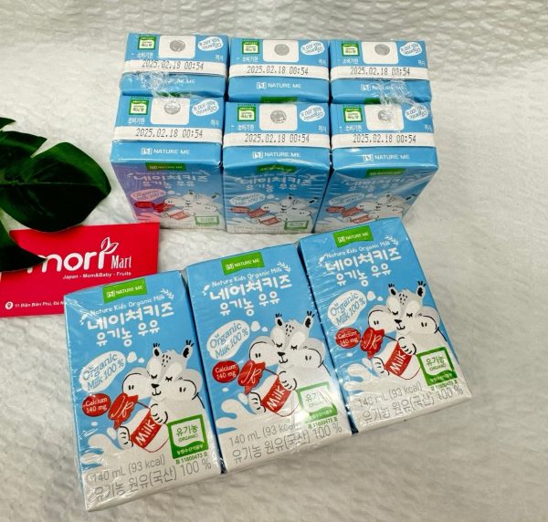 Sữa Hữu Cơ Nature Kids Organic Milk Hàn Quốc