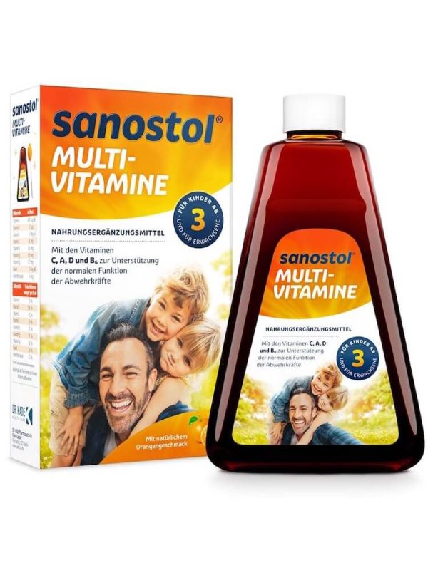 Siro Vitamin Tổng Hợp Sanostol Số 3 230ml (3Y+)