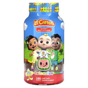 Gummy Lil Critters Bổ Sung Vitamin Và Khoáng Chất Cho Trẻ bản Cocomelon 190v