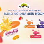 Viên Dầu Cá Nature's Way Kids Smart Bursts Omega3 Fish Oil High Dha 180v