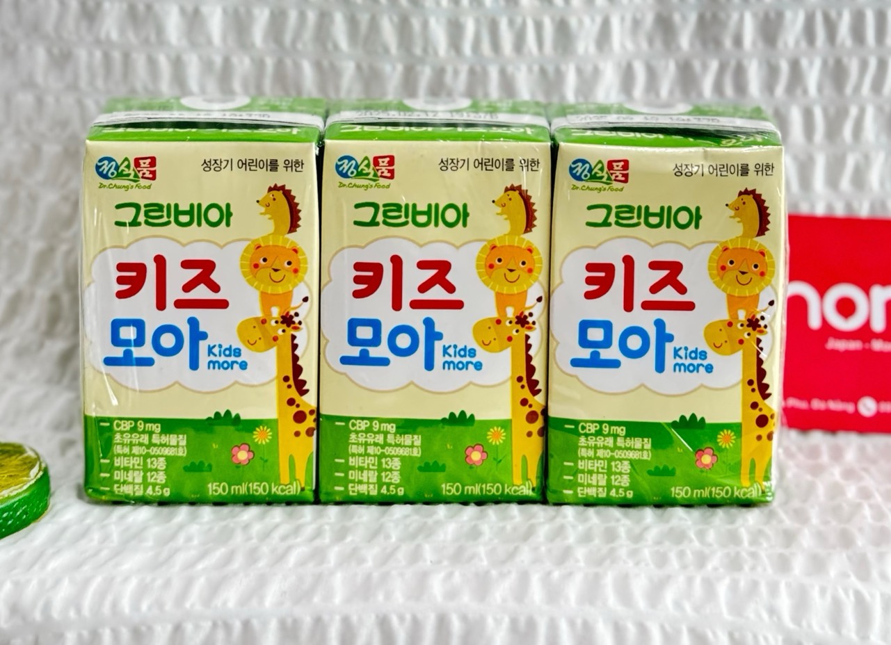 Sữa Greenbia Hi-kid Hàn Quốc 1 Lốc 3 Hộp 150ml