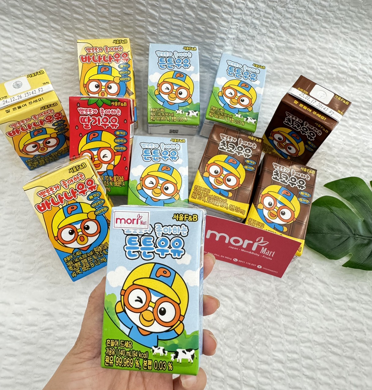 Sữa Pororo F&B Hàn Quốc Đủ Vị Cho Bé Từ 1 Tuổi