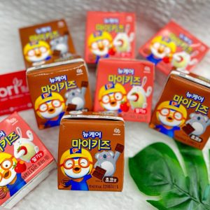 Sữa Nước DInh Dưỡng pororo Daesang Hàn Quốc Vị Socola và Dâu Tây