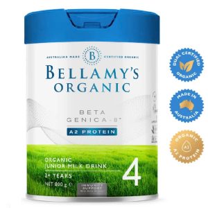 Sữa Bellamy's Organic Hữu Cơ Đạm A2 Số 4 cho Trẻ Từ 2 Tuổi