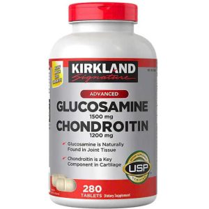 Viên Uống Kirkland Glucosamine Chondroitin Mỹ 280 Viên