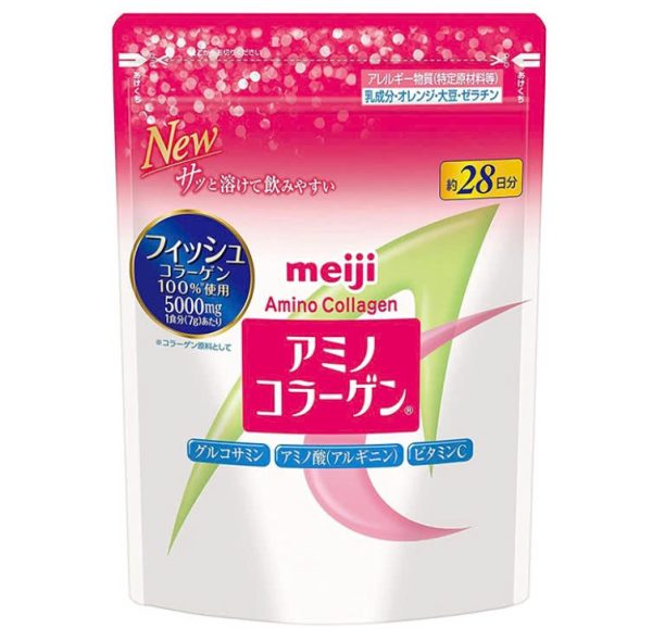 Collagen Meiji Amino Nhật Bản Dạng Bột