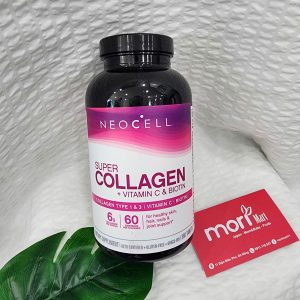 Viên Uống Collagen Neocell Super Collagen + VItamin C Tuyp 1&3