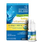 Vitamin D3 Organic Mommy Bliss Cho Trẻ Từ Sơ Sinh 3.24ml