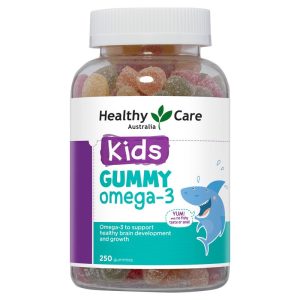 Kẹo dẻo Healthy Care Gummy Omega 3 Úc 250 Viên