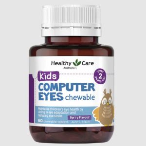 Viên Nhai Bổ Mắt Healthy Care Kids Computer Eyes 60v 2-12 tuổi