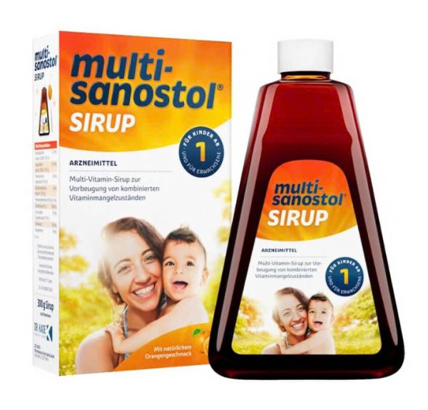 Siro Vitamin Tổng Hợp Sanostol Số 1 300g (1-3Y)