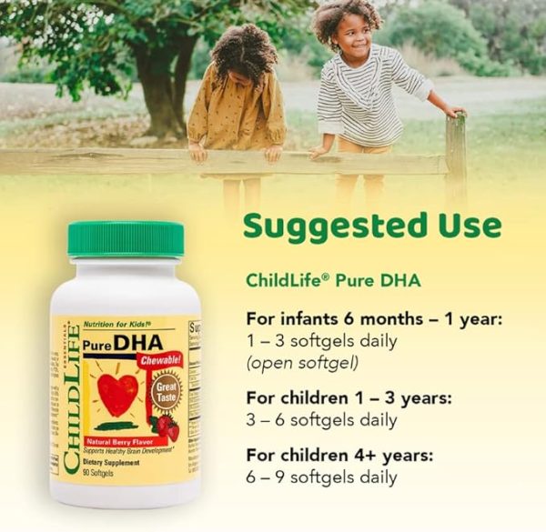 Viên Bổ Sung Dha Childlife Pure Dha 90 Viên