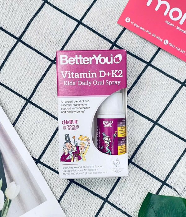 Vitamin D K2 Dạng Xịt Better You