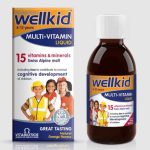 Thành phần dinh dưỡng Wellkid multi vitamin liquid