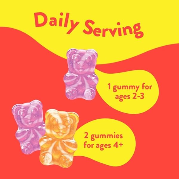 Gummy Lil Critters Calcium D3 Kẹo Dẻo Gấu Bổ Sung Canxi D3 Mỹ Hộp 150 Viên