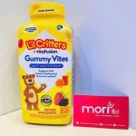 Gummy Vites Daily Multivitamin Lil Critters Kẹo Dẻo Gấu Mỹ Bổ Sung Vitamin Tổng Hợp Hộp 300 Viên MẪU MỚI