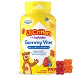 Gummy Vites Daily Multivitamin Lil Critters Kẹo Dẻo Gấu Bổ Sung Vitamin Tổng Hợp Hộp 190 Viên MẪU MỚI