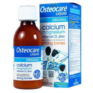 Osteocare Liquid 200ml Calcium, Magnesium, Vitamin D, Zinc Vitabiotics UK