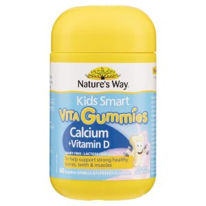 Nature's Way Kids Smart Vita Gummies Calcium + Vitamin D 60 viên