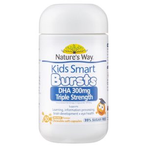 Nature's Way Kids Smart DHA 300mg Triple Strength 50 viên